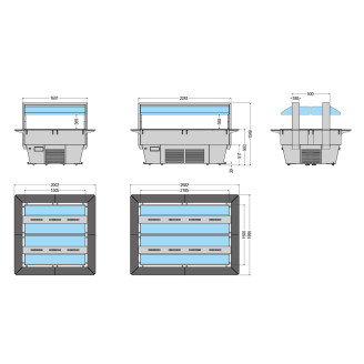 NordCap bain-Marie TIFFANY 6 M BM