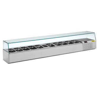 NordCap pizzakoelwerktafel opzet koelvitrine A 2260