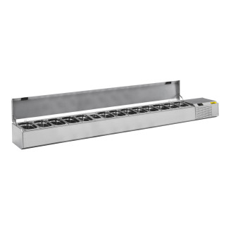 NordCap pizzakoelwerktafel opzet koelvitrine A 2725