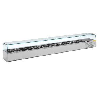 NordCap pizzakoelwerktafel opzet koelvitrine A 2725