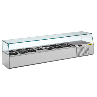 NordCap pizzakoelwerktafel opzet koelvitrine A 1610