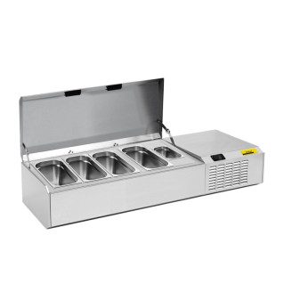 NordCap pizzakoelwerktafel opzetstuk koelvitrine A 1330-1/1