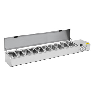 NordCap pizzakoelwerktafel opzetstuk koelvitrine A 2260-1/1