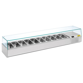 NordCap pizzakoelwerktafel opzetstuk koelvitrine A 2260-1/1