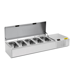 NordCap Pizzakoelwerktafel Opzet Koelvitrine A 1480-1/1