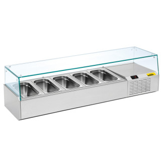 NordCap Pizzakoelwerktafel Opzet Koelvitrine A 1480-1/1