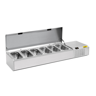 NordCap pizzakoelwerktafel opzet koelvitrine A 1610-1/1