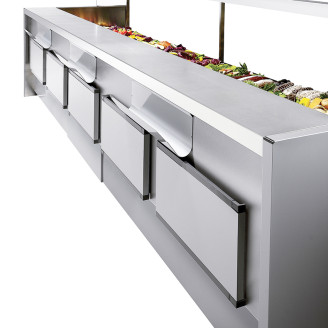NordCap verswarenbuffet L 3125 OM-R452 M2, nachtrolgordijn