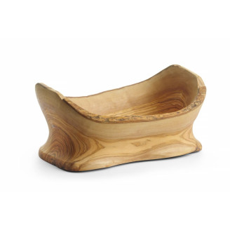 Hendi decoratieve kom olijfhout 365x200x290
