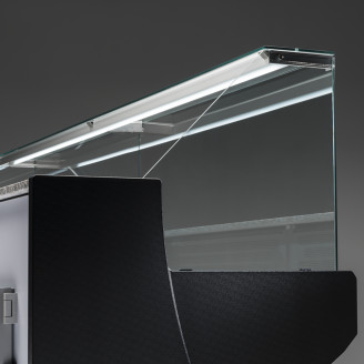 NordCap COOL-LINE vrijstaand koelbuffet PATAGONIA 200 ST BLACK