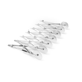 Hendi deegsnijder met 7 wielen, 222x80x(H)55mm
