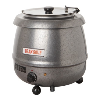 Bistro soepketel - 10 liter, rustiek grijs