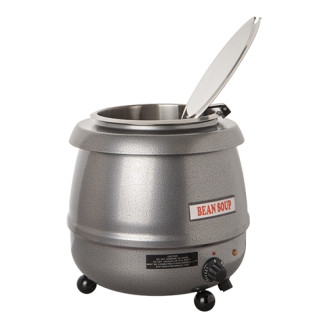 Bistro soepketel - 10 liter, rustiek grijs