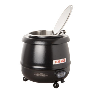 Bistro soepketel - 10 liter, zwart, digitaal