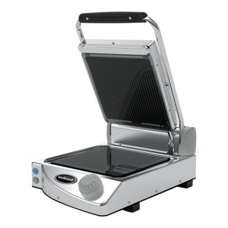 Unox SpidoCook keramische contactgrill - 250x250 mm, glad/geribbeld