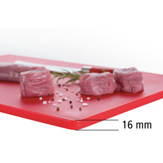 Bartscher snijplank 60x40 - rood