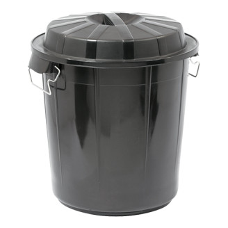 Afvalvat inclusief deksel 50 liter