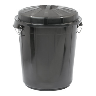 Afvalvat inclusief deksel 70 liter