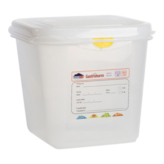 Denox voedseldoos 2,6 liter 1/6 GN