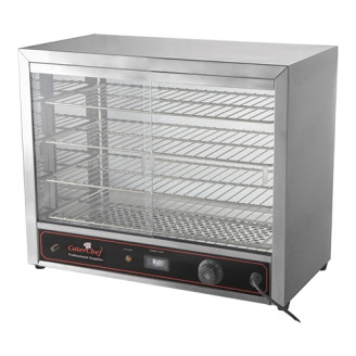 CaterChef warmhoudvitrine - 640x360x530 mm (bxdxh)
