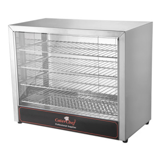 CaterChef warmhoudvitrine - 640x360x530 mm (bxdxh)