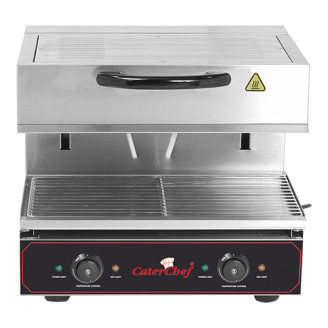 CaterChef Elektrische 2-zone salamander - grill hoogte instelbaar