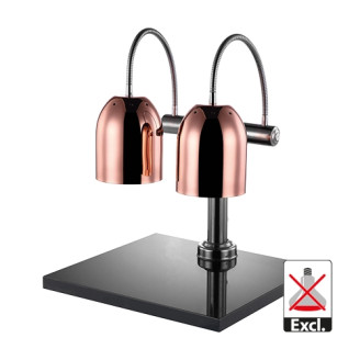 Warmhoudlamp koper