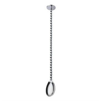 Beaumont  Professionele Cocktaillepel Met Stamper 280mm