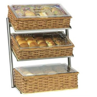 Combisteel Broodmanden etagere 3 hoog breed