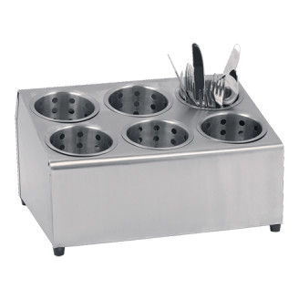 EMGA RVS Bestek uitgifte unit - 6 delig