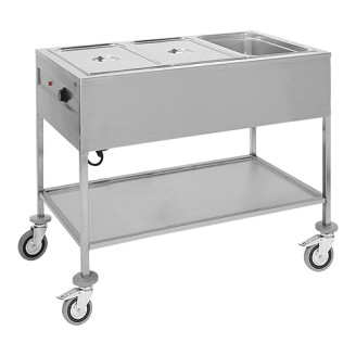 CaterChef bain-marie wagen