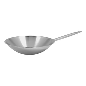Pujadas wok RVS bodem plat &Oslash;360 mm