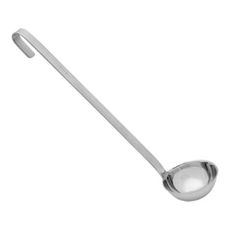 EMGA RVS Opscheplepel non-drip - 32cm - 0,125 liter