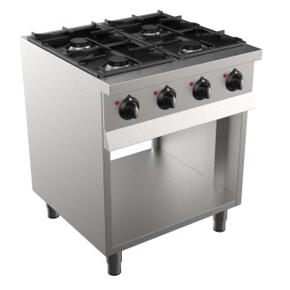 Combisteel Base 700 gaskooktafel 4 br.
