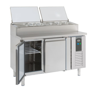 Combisteel Saladette 2 deuren 6x1/3 GN pan