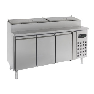 Combisteel Saladette 3 deuren 8x1/3 GN pan