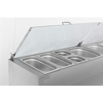 Combisteel Saladette 3 deuren 8x1/3 GN pan