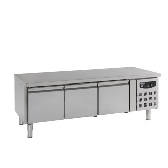 Combisteel Koelwerkbank 650 hoog 3 deuren