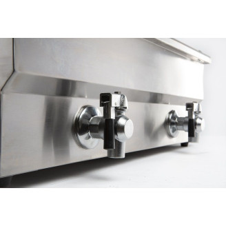 Combisteel Elektrische tafelfriteuse 2x 10 liter