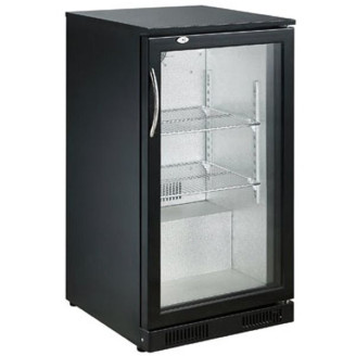 Combisteel Barkoeler zwart 1 deur 98 liter