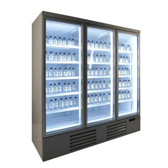 Combisteel - Koelkast - 3 glasdeuren - JDE-1530R