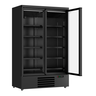 Combisteel Koelkast - 2 deurs, glas - 1000 liter