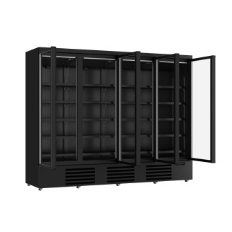 Combisteel Koelkast - 4 deurs, glas - 2025 liter