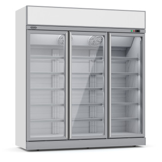 Combisteel Vrieskast 3 glasdeuren ins-1530f