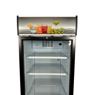 Combisteel Koelkast 1 glasdeur rechtsdraaiend