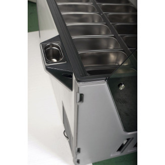 Combisteel schepijsvitrine hawai 16x 5ltr
