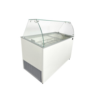 Combisteel schepijsvitrine java 8x5 ltr