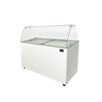 Combisteel schepijsvitrine java 8x5 ltr