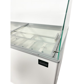 Combisteel schepijsvitrine java 8x5 ltr