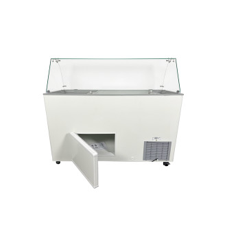 Combisteel schepijsvitrine java 8x5 ltr
